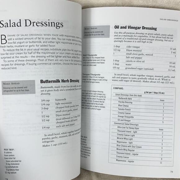 SMART COOKING CookBook ANNE LINDSAY Quick  & Tasty RECIPES for HEALTHY LIVING - Picture 9 of 10